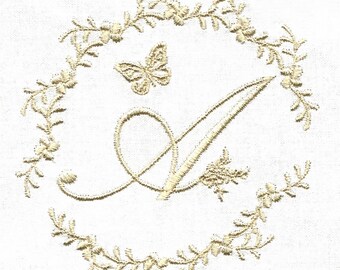FRENCH WHITEWORK FONT Machine embroidery Designs