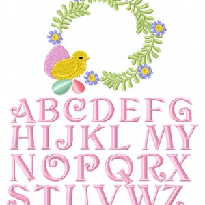 EASTER MONOGRAMS Conceptions de broderie de machine
