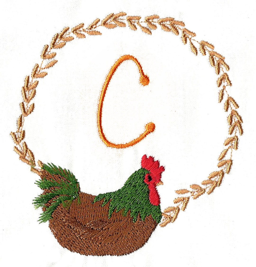 FOLK ART MONOGRAMS 13 Machine Embroidery Designs - Etsy