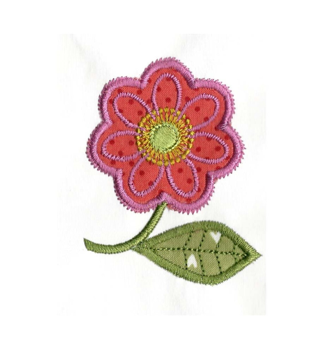 Easy Applique Flower 4" Hoop . Machine Embroidery Designs - Etsy
