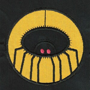 APPLIQUE HALLOWEEN SPIDER patches  machine embroidery designs