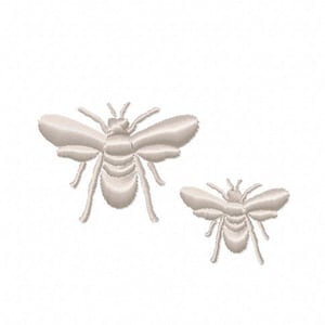 WHITEWORK BEES  Machine embroidery Designs