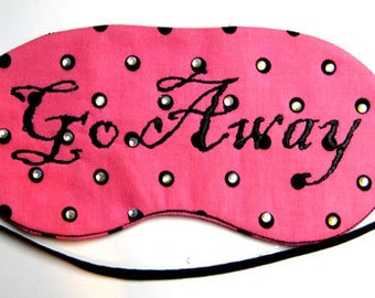 SLEEPING MASK  make in the hoop machine embroidery design