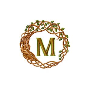 CELTIC TREE of LIFE monograms .  Machine embroidery designs