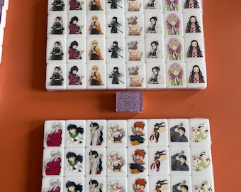 手作りXLアニメ麻雀牌：海辺の脱出パーティーゲームギフト
