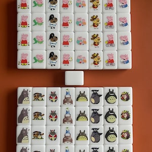 XL Seaside Escape Tile Game: Handmade Shiny Tiles, TikTok Viral