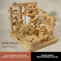 MARBLE RACETRACK SYSTEM - Modular Marble Run System: Customizable Stem ...