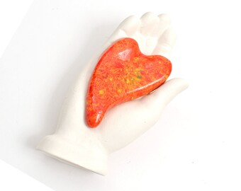 All Occasion Gift Ceramic Hand and heart wall Decor, My Heart is in your Hand Ceramic Wall art