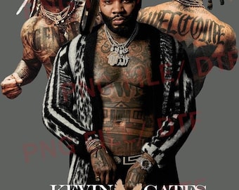 Kevin Gates 'The Ceremony' Retro Rap Tee PNG (Digital Download)