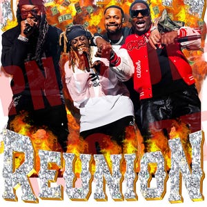Hot Boys Reunion Tee PNG: Lil Wayne, Cash Money (Digital Download)