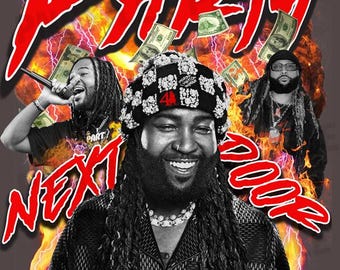 PARTYNEXTDOOR Png File: Sorry I'm Outside Tour Merch (Digital Download)