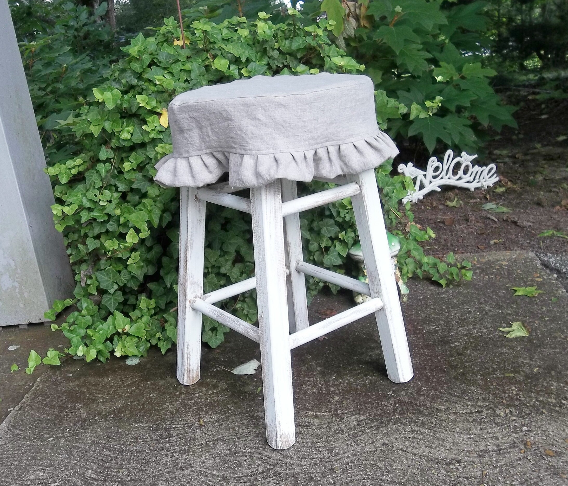 Custom printed bar stool cover sale