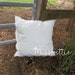 Frayed Edge Linen Pillow Sham Custom Sizes and Fabrics Raggedy Deconstructed Pillow Cover French Country Farmhouse Torn Edge Bed Pillows 