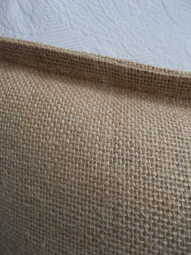 Monogrammed Burlap Pillow Ruffled or Tailored Preppy Burlap Etsy