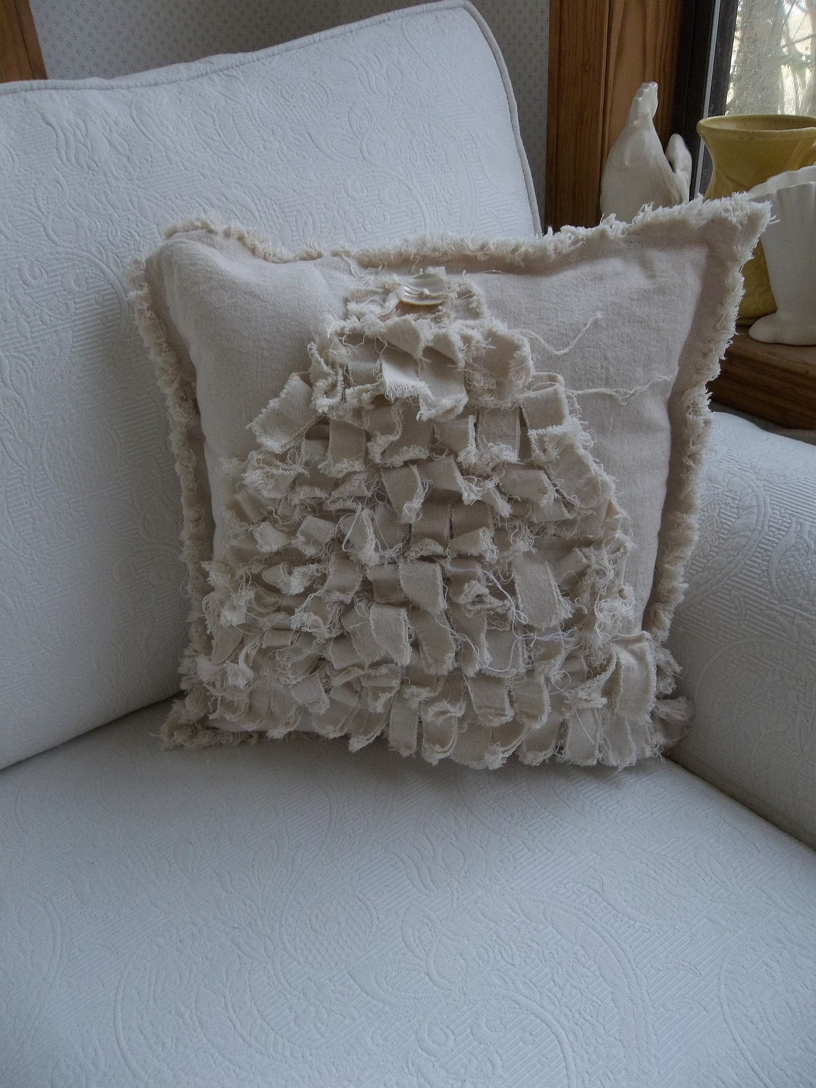 Neutral Christmas Pillow READY to SHIP Christmas Decor Etsy
