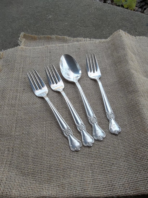 9 Forks Old Company Plate Silverware Silverware Etsy Vintage Silverware Etsy Vintage Silverware Old Company Plate Vintage Silverware