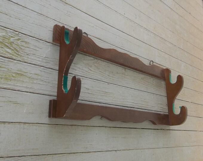 Vintage Gun Rack Gun Display Rack Gun Storage Rack Rustic Etsy