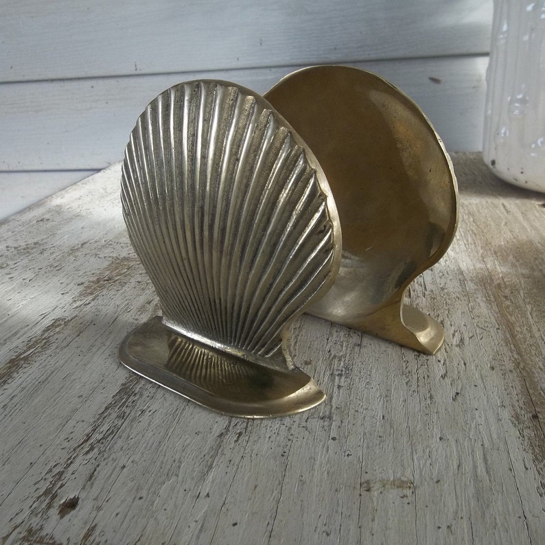 brass bookends brass bookends