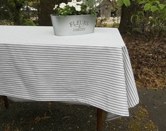 Round Stripe Table Cover Nordic Twill Floral Tablecloth Washable Dining Decorative for Holiday Home Christmas Party Picnic Gray Table Cloth Round Stripe Table Cover Nordic Twill Floral Tablecloth Washable Dining Decorative for Holiday Home Christmas Party Picnic Gray Table Cloth