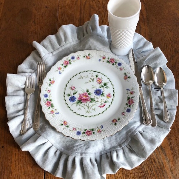 Round Placemats Etsy