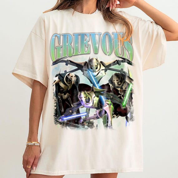 General Grievous Revenge of the Sith Vintage T-shirt - Jedi Sith