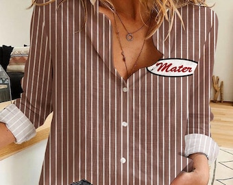Tow Mater Disney Women's Shirt, Magic Kingdom Blouse