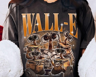 Wall-E Vintage T-Shirt - Jedi Sith Graphic Tee, 90s Aesthetic Shirt, Star Wars Gift 2025