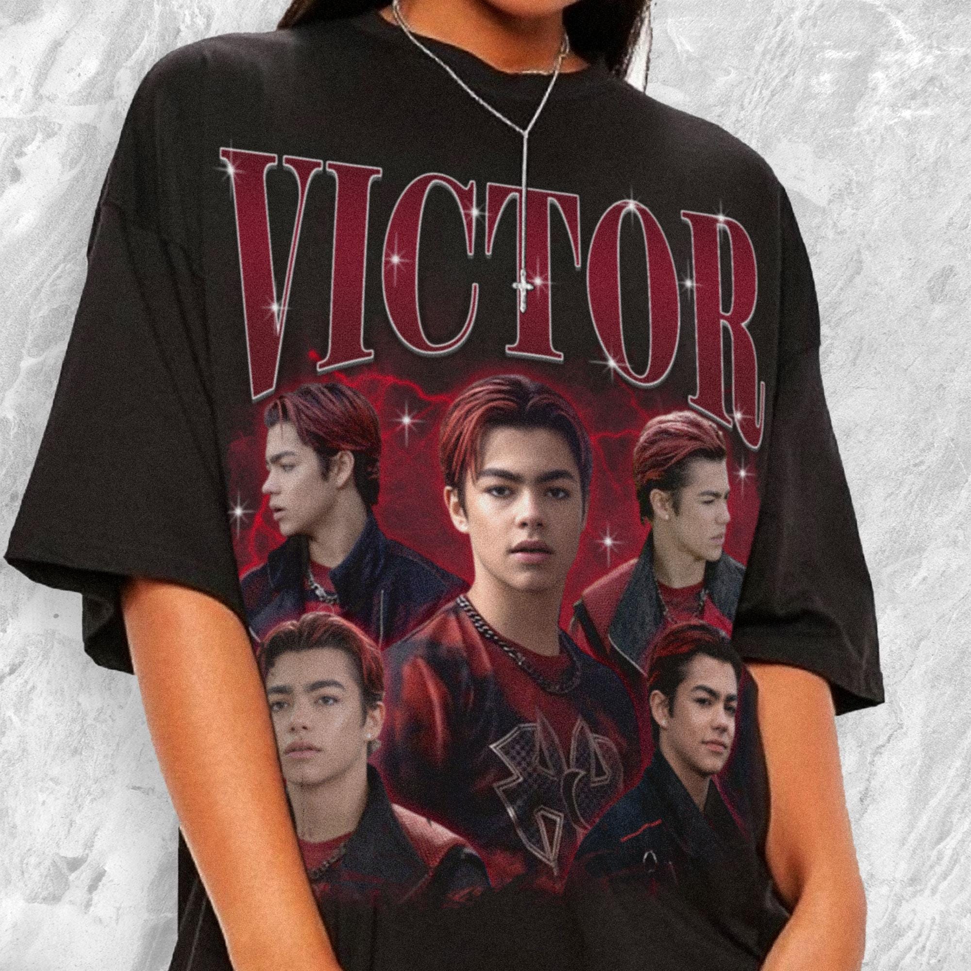 Victor Vintage Comfort Color Shirt - Disney Channel Zombies 4 Movie Characters Tee, Descendants Zombies Worlds Collide Tour 2025