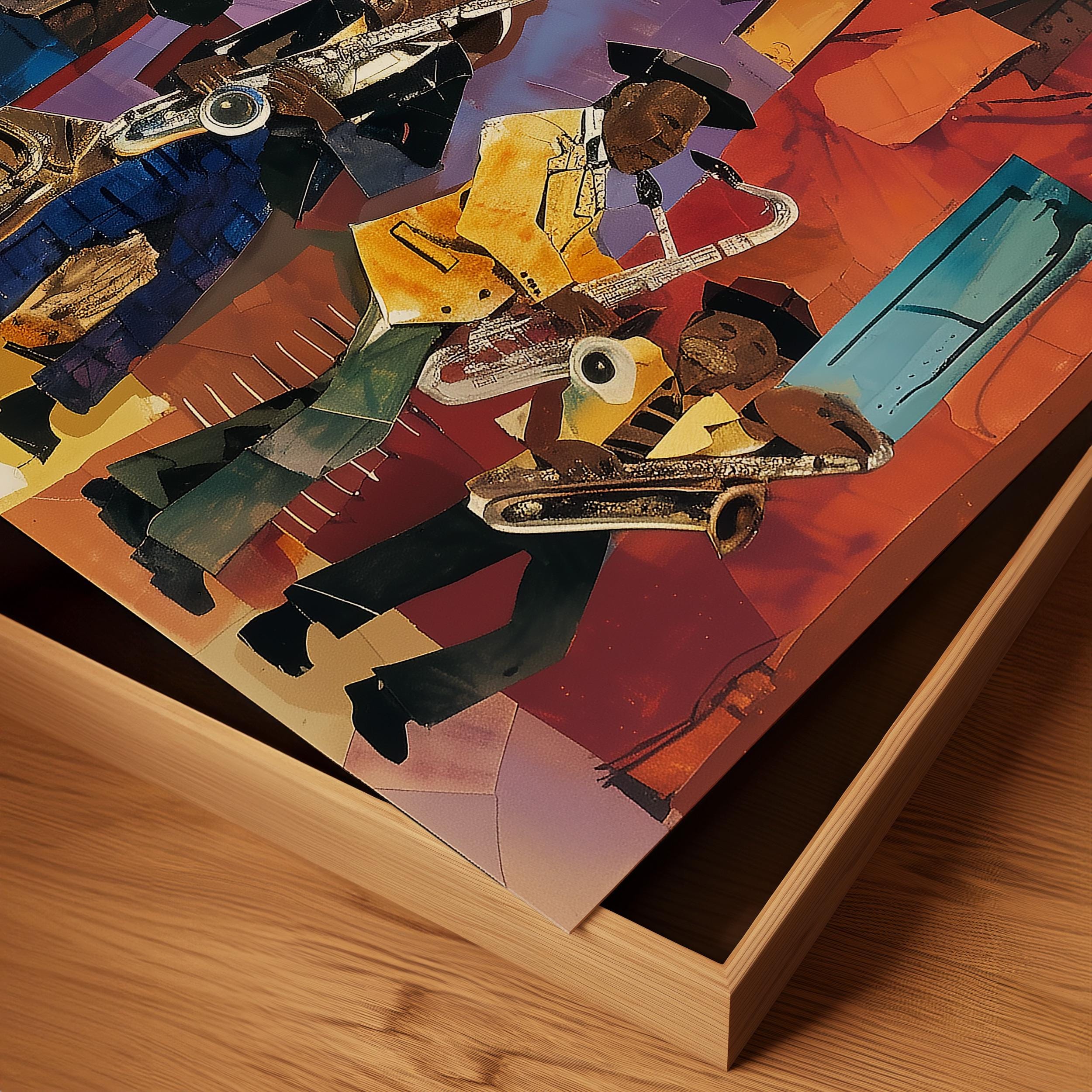 Harlem Street Jazz Musicians Wall Art Print - Style 20 - Etsy