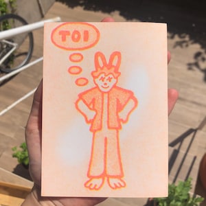 Carte postale "toi"