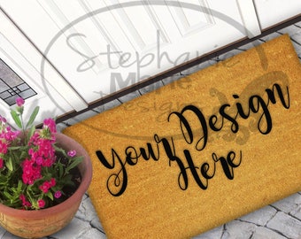 Download Coir Doormat Rug/Mockup/PNG digital image/Stock ...