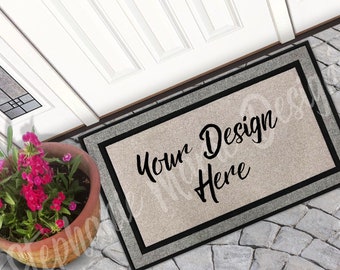Download Door Mat Mock Up Etsy