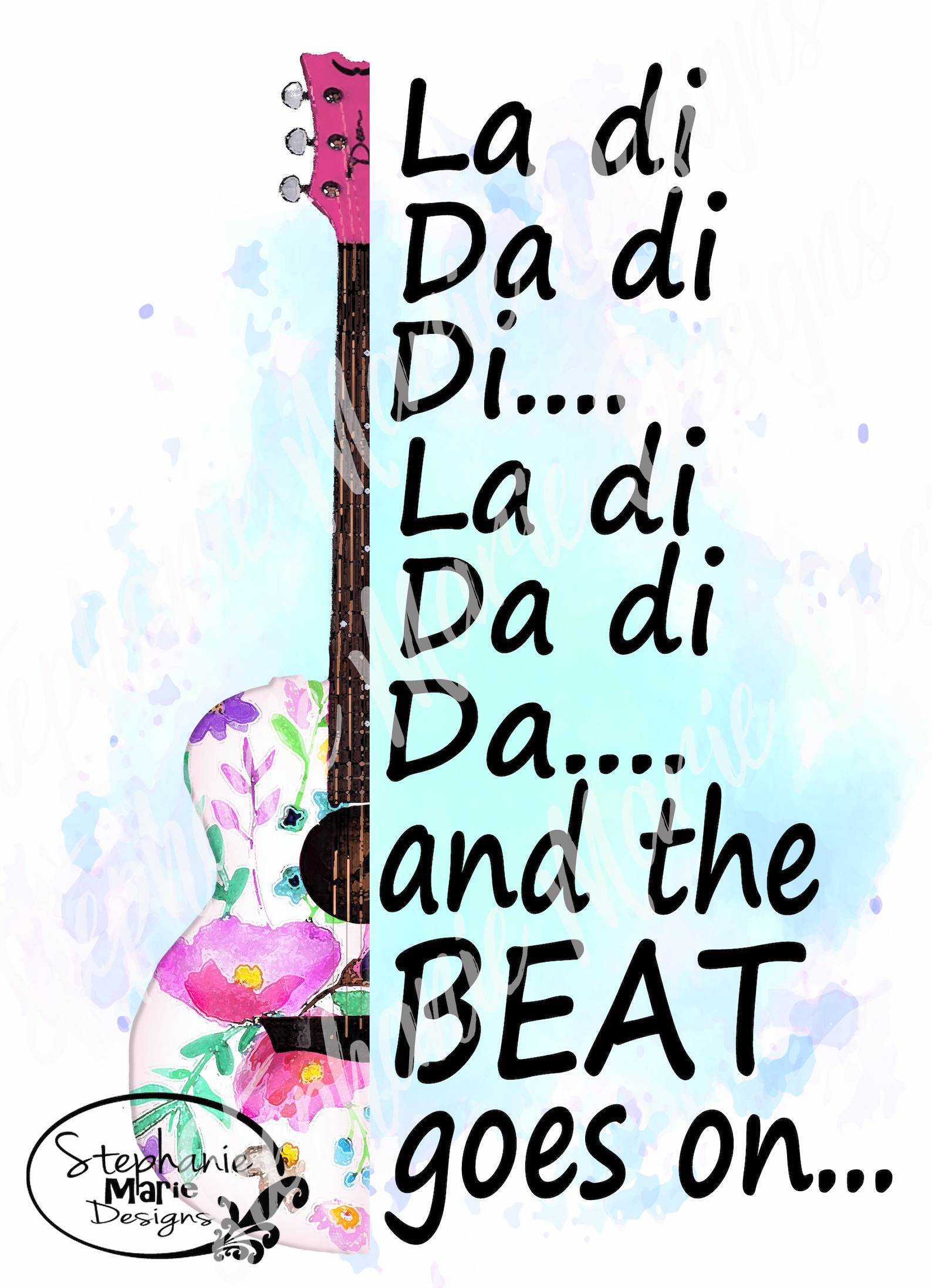 La Di Da Di Di La Di Da Di Da and the Beat Goes Etsy