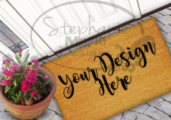 Download Coir Doormat Rug/Mockup/PNG digital image/Stock ...