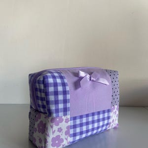Purple Patchwork Bag