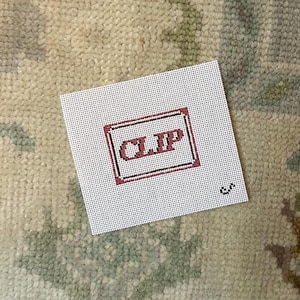 CLIP (Real Housewives / Bravo Quote) Needlepoint Canvas