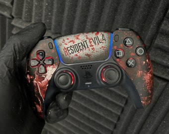 Evil Custom PlayStation 5 PS5 DualSense Controller / LED