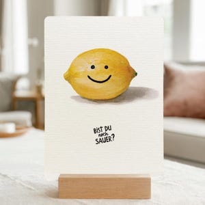 Card "Are you still angry?" I Apology card I I'm sorry I Hand-painted watercolor I rounded corners I Funny reconciliation card I