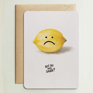 Card "Are you still angry?" I Apology card I I'm sorry I Hand-painted watercolor I rounded corners I Funny reconciliation card I