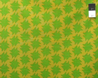 Heather Bailey True Colors PWTC035 Smashtag Gold Cotton Fabric By The Yard