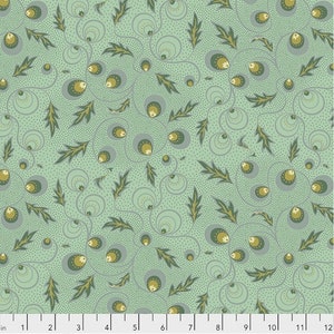 Free Spirit Kathy Doughty New Vintage PWMO044 Passion Vine Caribbean Cotton Fabric by Yd