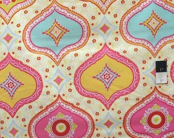 ON SALE Dena Designs DF91 Kumari Garden Chandra Red Cotton Fabric By Yard