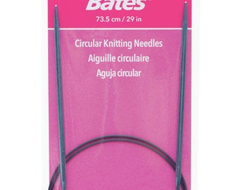 Susan Bates Silvalume 29" Circular Knitting Needles, U.S. 3 (3.25mm)