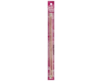 Susan Bates 10" Silvalume Single Point Knitting Needles, U.S. 0 (2.0mm)