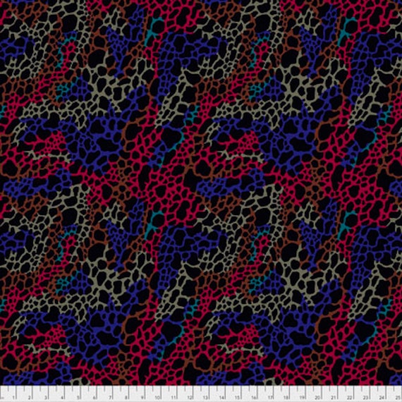 Brandon Mably PWBM068 Moss Black Quilting Cotton Fabric By The Yard