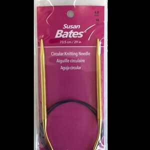 Size 5/3.75mm - Velocity Circular Knitting Needles 29 - Susan Bates