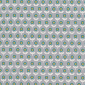 Joel Dewberry PWJD145 Modernist Tulip March Smoke Cotton Quilting Fabric By Yard