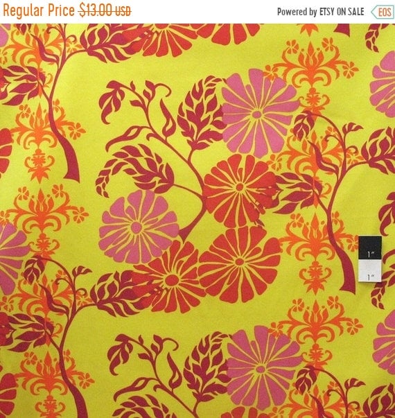 Valori Wells HDVW18 Del Hi Tapestry Scarlet Cotton HOME DECOR Fabric By the  Yard