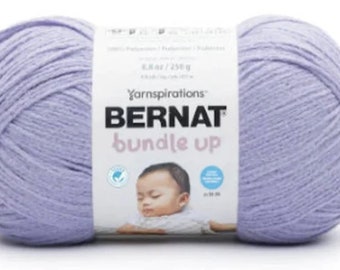 Bernat Bundle Up Big Ball 8.8 oz Lavender Knitting & Crochet Yarn