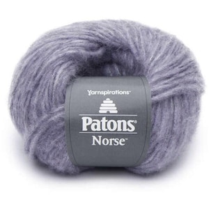 Patons Norse Periwinkle Wool Blend  100g Knitting & Crochet Yarn